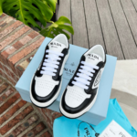 Prada District Leather Sneaker Black White 1E790M 3LJ6 F0964 F 030 - Image 2