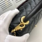 Chanel Medium Coco Flap Bag With Top Handle 26Cm - Image 5