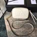 Gucci GG Marmont Small Camera Bag White 24Cm 447632 DTD1T 9022 - Image 4