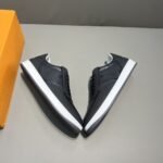 Louis Vuitton Rivoli Sneaker Monogram Metallic Canvas Black For Men 1A9FGZ - Image 4