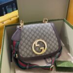 Gucci Blondie Medium Shoulder Bag Beige And Ebony 29Cm 699210 96IWG 8745 - Image 2