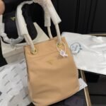 Prada Mariner Re Nylon Small Bucket Bag Camel Brown 22Cm 1BE082 2HG8 F0040 V OOO - Image 4