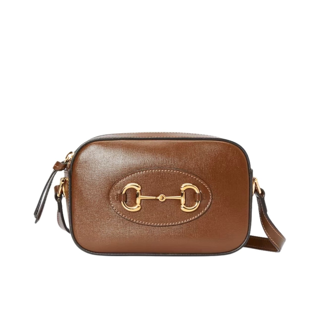 445 Gucci Horsebit 1955 Mini Shoulder Bag Brown 18Cm 760196 1AAQD 2361 - Image 1
