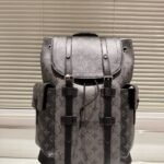 Louis Vuitton Christopher MM Monogram Eclipse Black And Grey 44Cm M45419 - Image 2