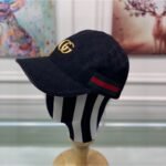 Gucci GG Canvas With Web Baseball Cap Black - Image 5