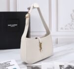 Saint Laurent Le 5 À 7 Hobo Bag In Smooth White 23Cm 6572282R20W9207 - Image 4