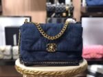 Chanel 19 Flap Bag Denim Blue 25Cm AS1160 B02876 N6832 - Image 2