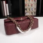 Chanel Classic Handbag Red 25Cm - Image 4