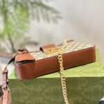 Gucci Padlock Small Shoulder Bag Brown 25Cm 811705 KHNKG 8534 - Image 6