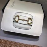 Gucci Horsebit 1955 Wallet With Chain White 20Cm 621892 0YK0G 9022 - Image 4