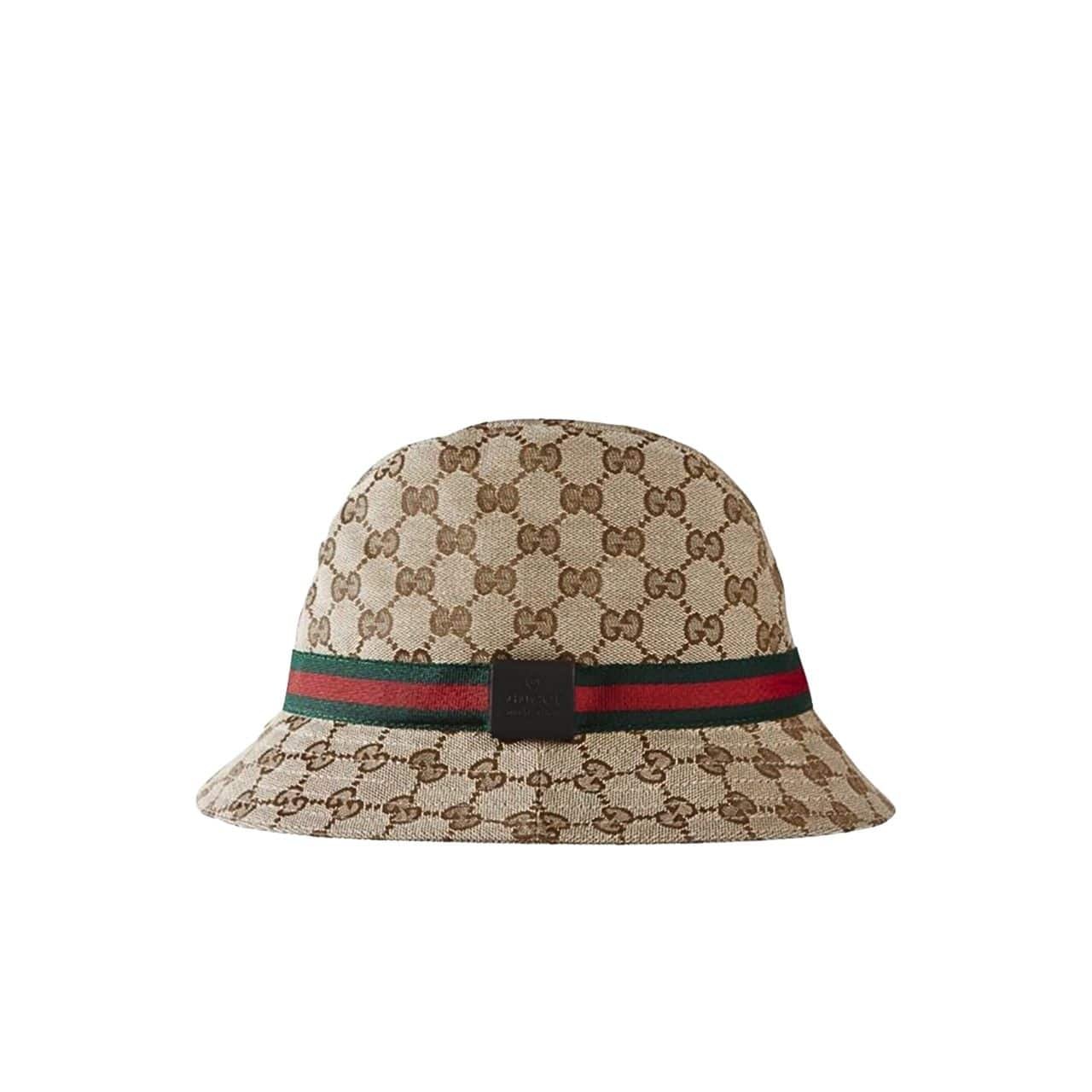 LVB-1 Gucci GG Ssima Soft Web Fedora Hat Beige - Image 1