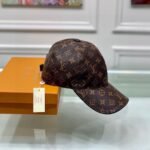 Louis Vuitton Monogram Coated Canvas Cap Brown - Image 2