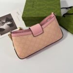 Gucci Padlock Small Shoulder Bag GG Supreme Dusty Pink 27Cm 811705 FAD3R 6244 - Image 6