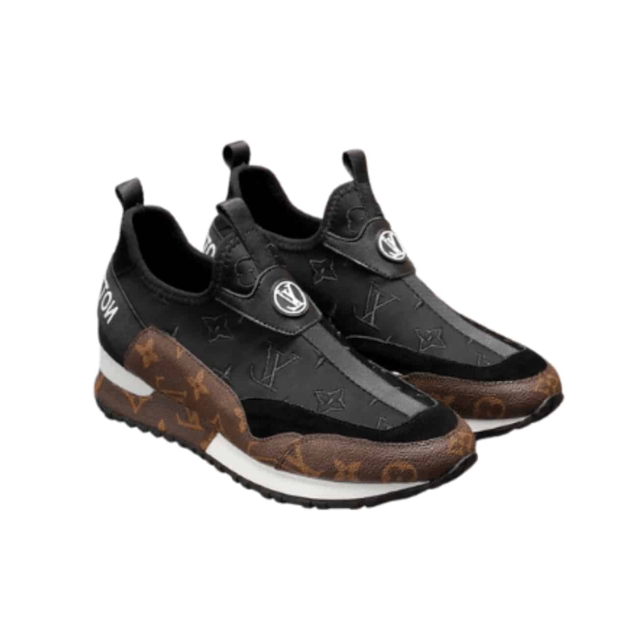Thumbnail-2-4-1 Louis Vuitton Run Away Sneaker Monogram Brown - Image 1