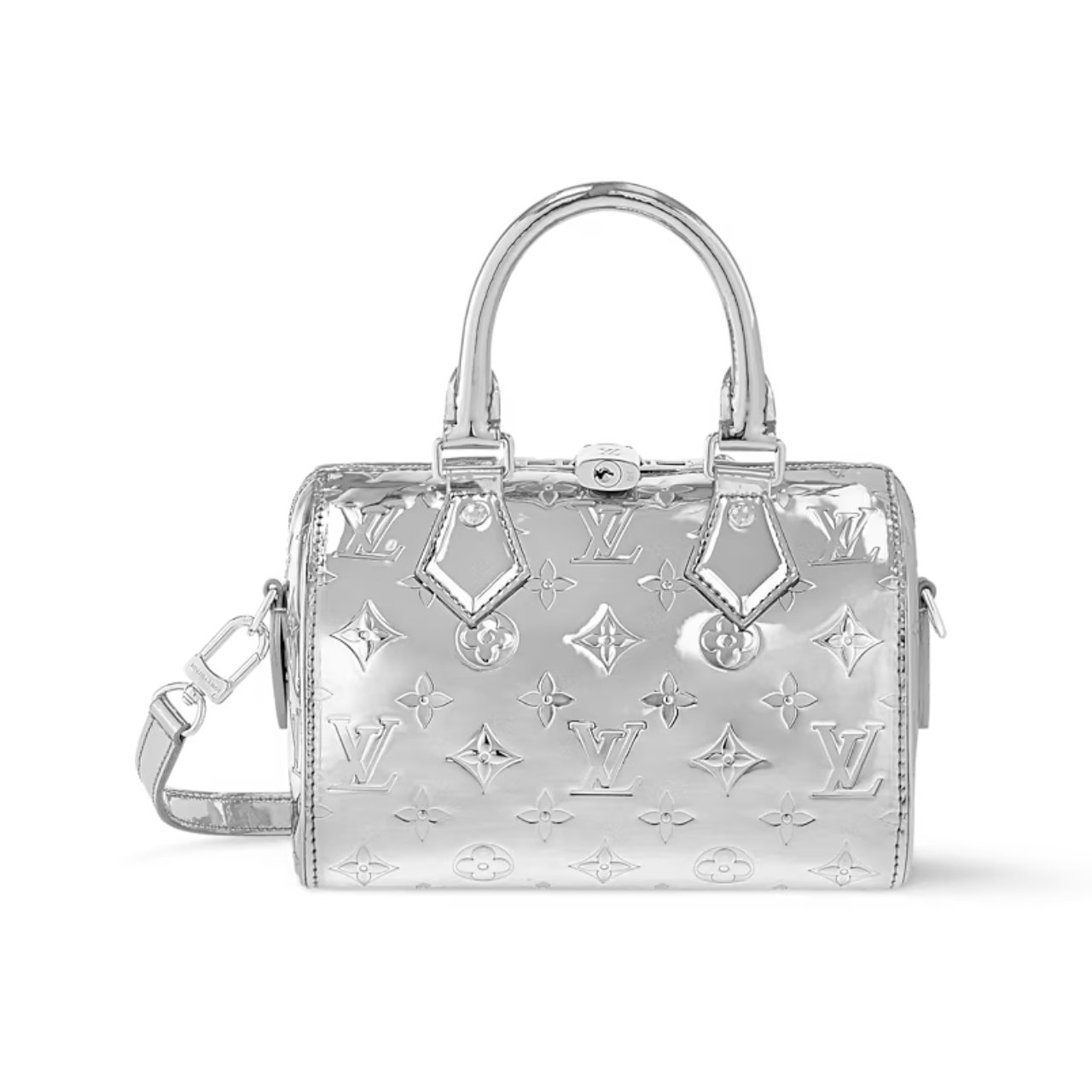 Thumbnail-42 Louis Vuitton Speedy Bandoulière 20 Silver 20Cm M11987 - Image 1