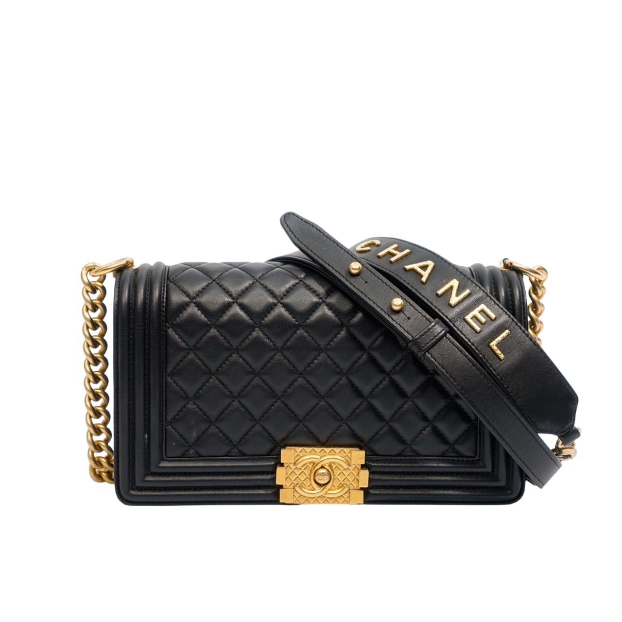 Untitled-1280-x-1280-px-7 Chanel Medium Boy Quilted Black 25Cm - Image 1
