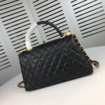 Chanel Medium Coco Flap Bag With Top Handle 26Cm - Image 9