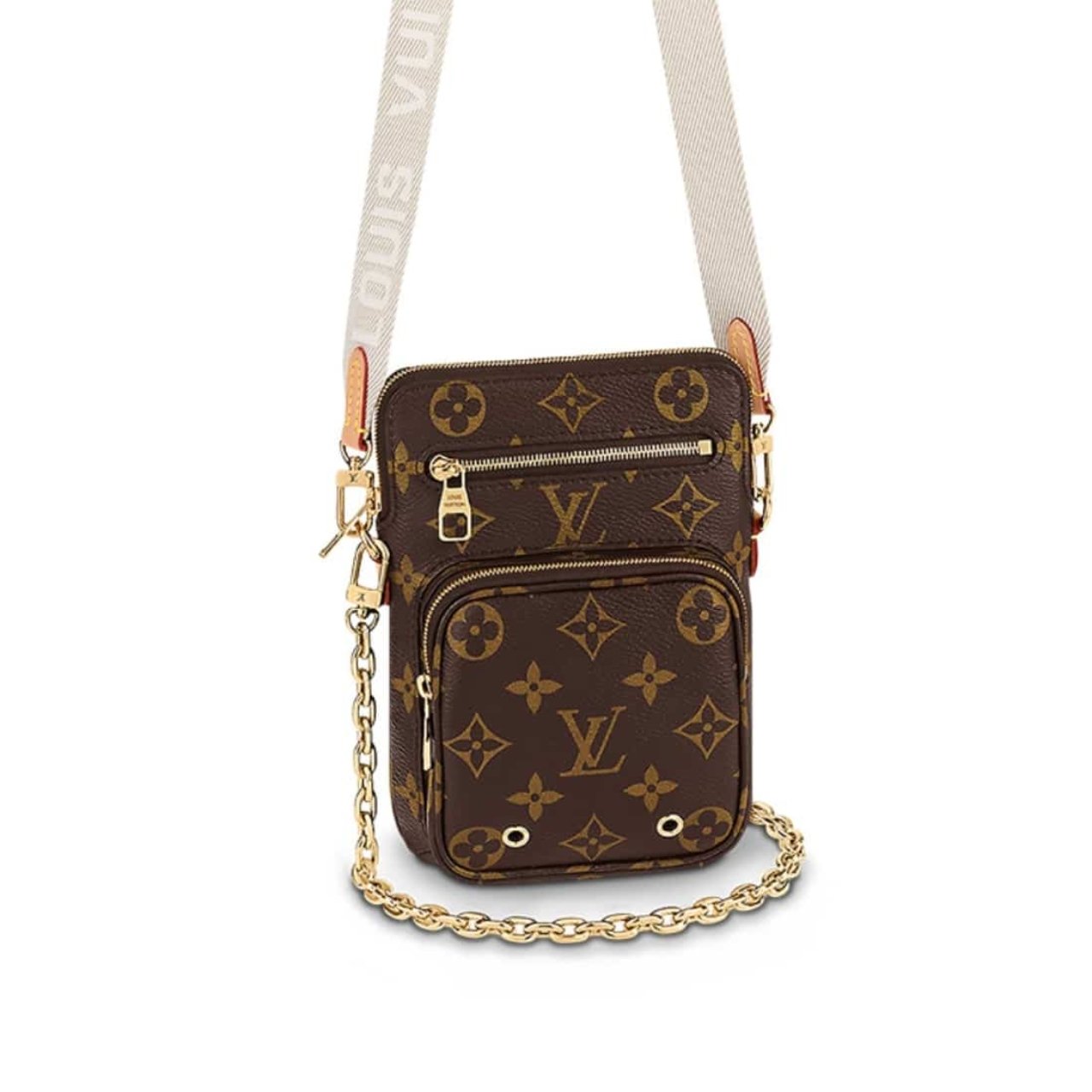 vel-14-3 Louis Vuitton Utility Phone Pocket 19Cm M80746 - Image 1